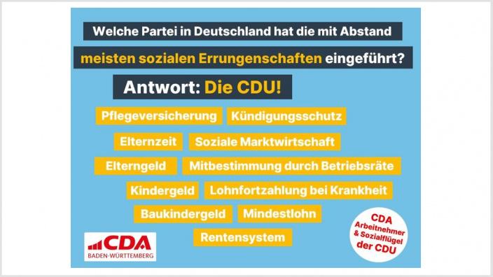 Welche Partei hat die mit Abstand meisten sozialen Errungenschaften eingeführt?